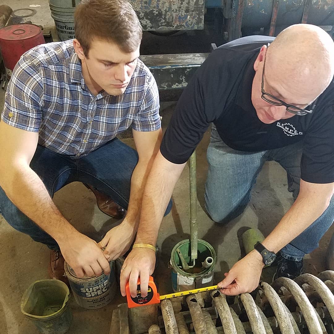 Measuring corroded coils